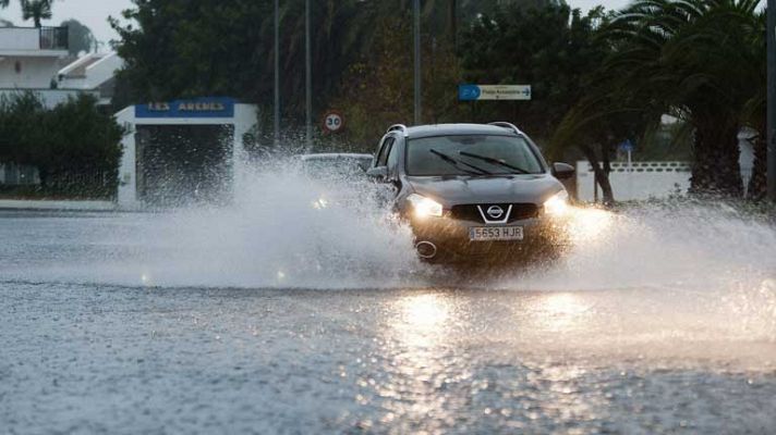 Lluvias débiles en Levante