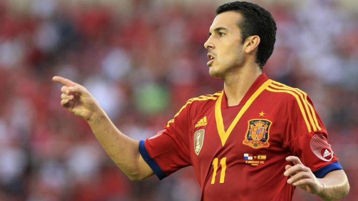  - Pedro adelanta a España, 0-1
