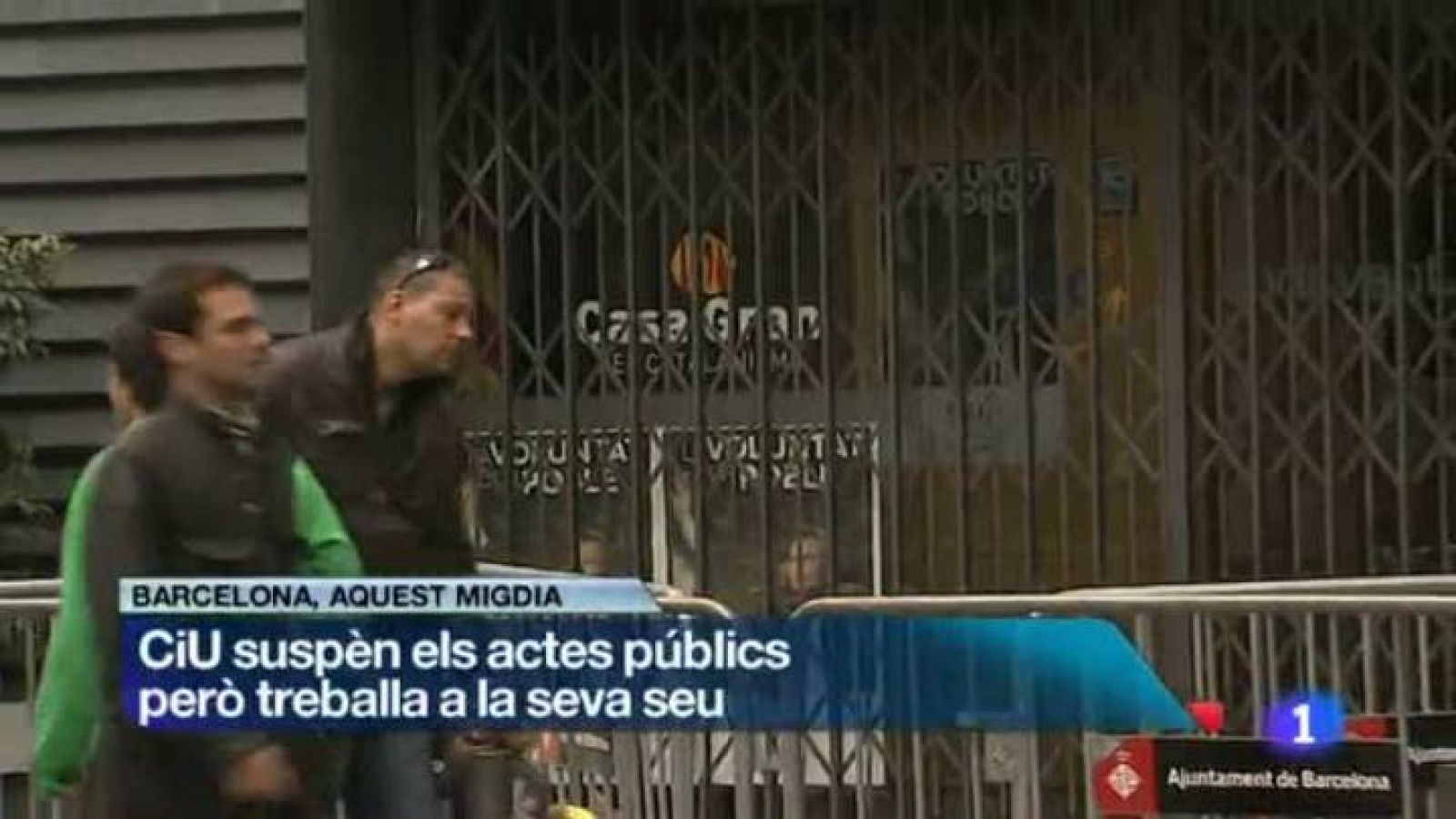 L'Informatiu migdia - Bloc eleccions 25N - 14/11/12