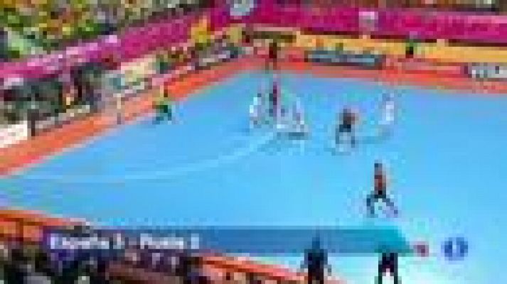 Telediario 1 - España se medirá a Italia en las semifinales del Mundial de fútbol sala