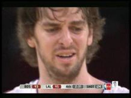 Baloncesto en RTVE - Lakers 103 - 98 Boston Celtics