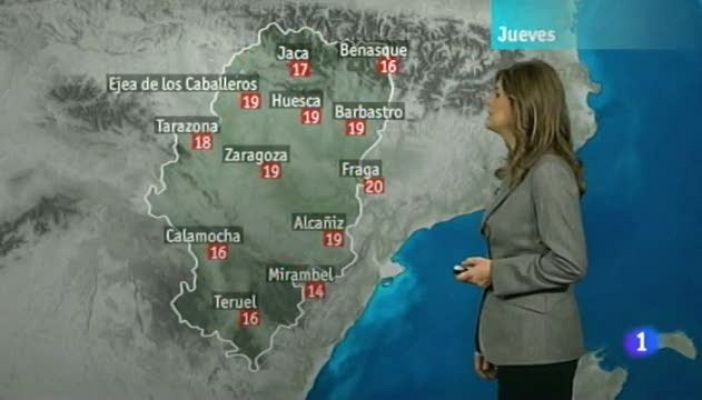 El tiempo en Aragón - 15/11/12