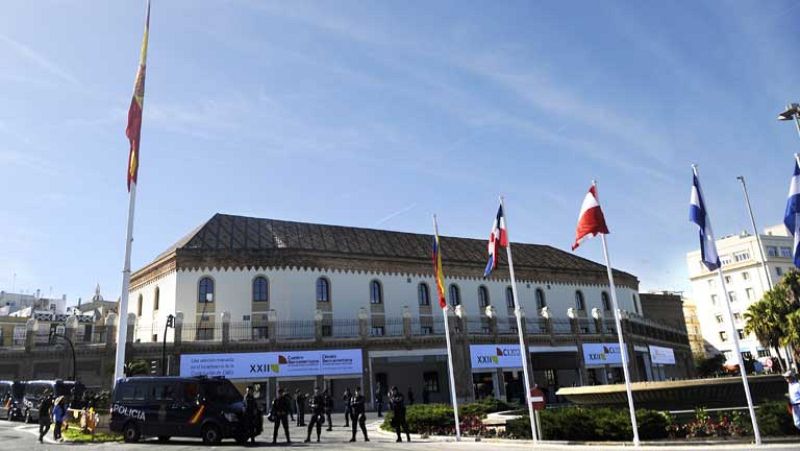  En Cádiz todo está ya listo para que mañana comience esa cumbre Iberoamericana