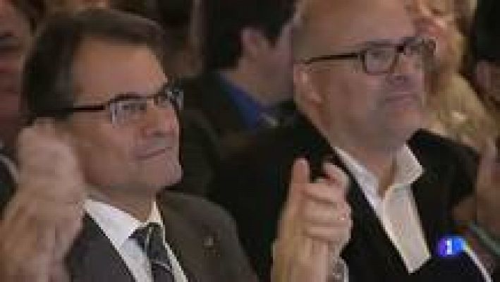 Telediario 1 - Se reanuda la campaña catalana