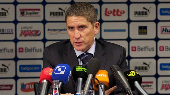 Telediario 1 - Juan Carlos Garrido firma como entrenador del Brujas belga