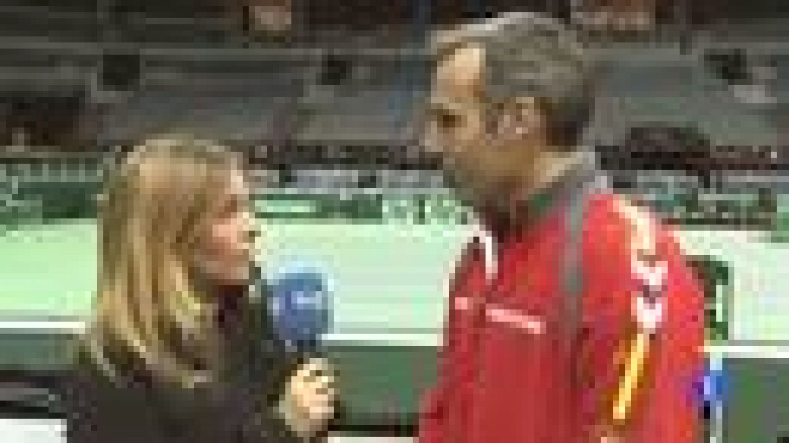 Telediario 1: Corretja zanja polémicas sobre la presencia de Feliciano López en la final de la Copa Davis | RTVE Play
