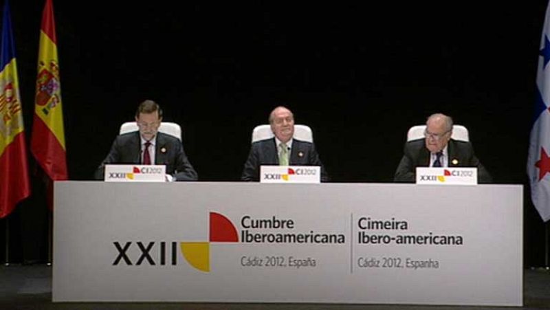 El Rey ha pedido a los países iberoamericanos que afronten juntos las dificultades económicas