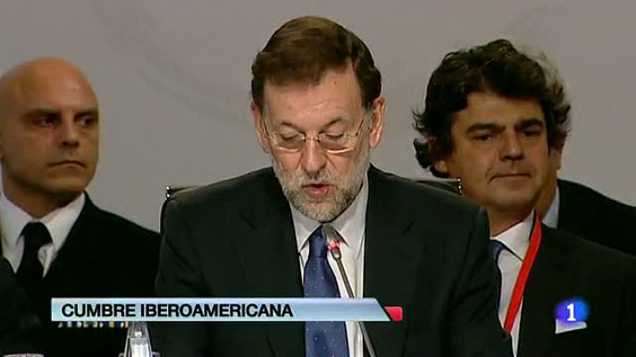 Telediario 1 - Telediario en 4" - 17/11/12