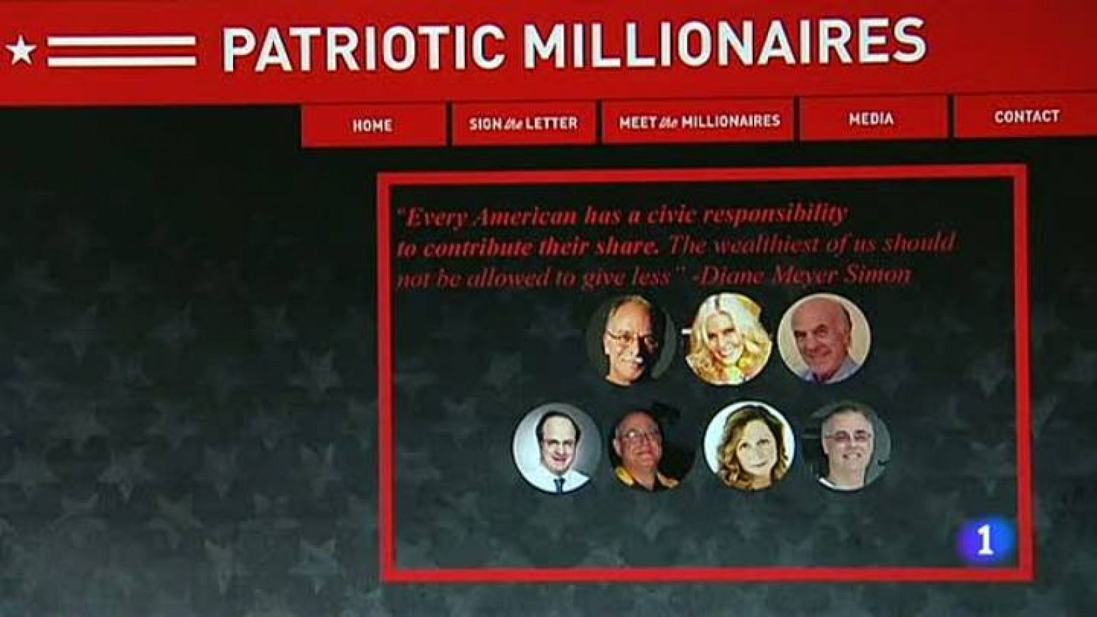 Telediario 1: Millonarios de EE.UU piden a Obama que suba los impuestos | RTVE Play