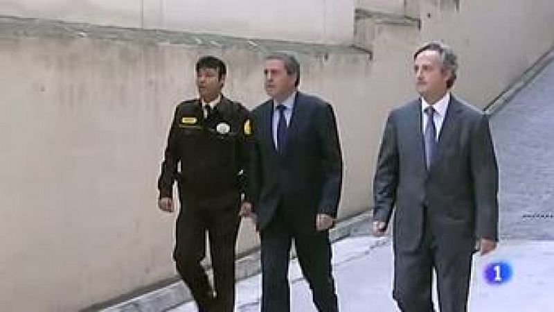  El ex presidente balear, Jaume Matas, ha declarado hoy ante el juez de Palma en caso Over