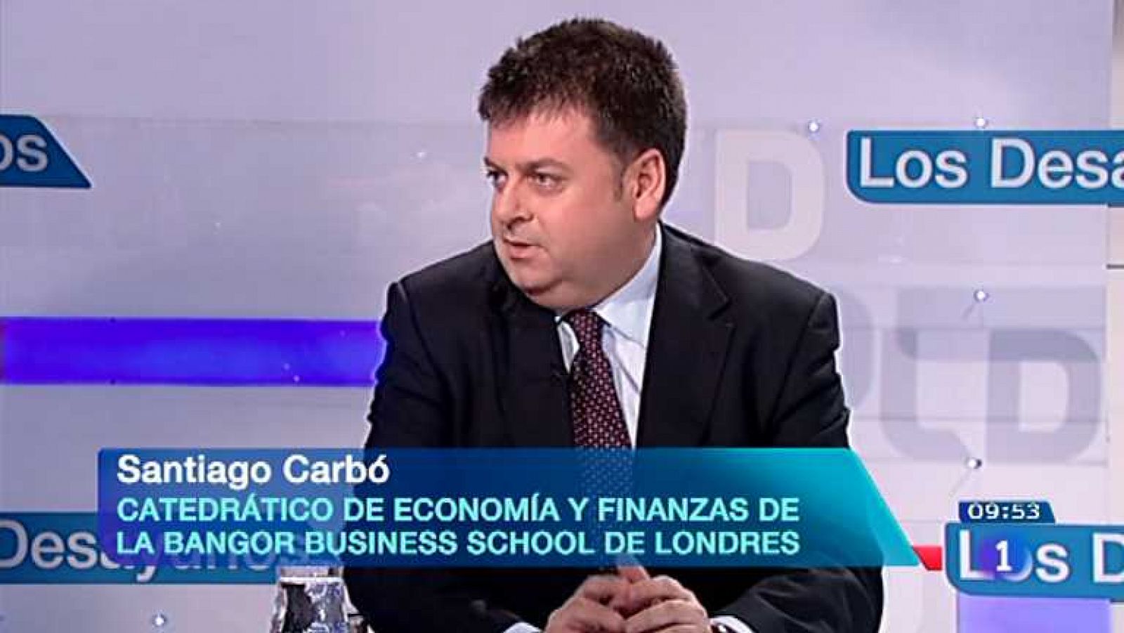 Los desayunos de TVE - Santiago Carbó, catedrático de economía y finanzas de la Bangor Business School
