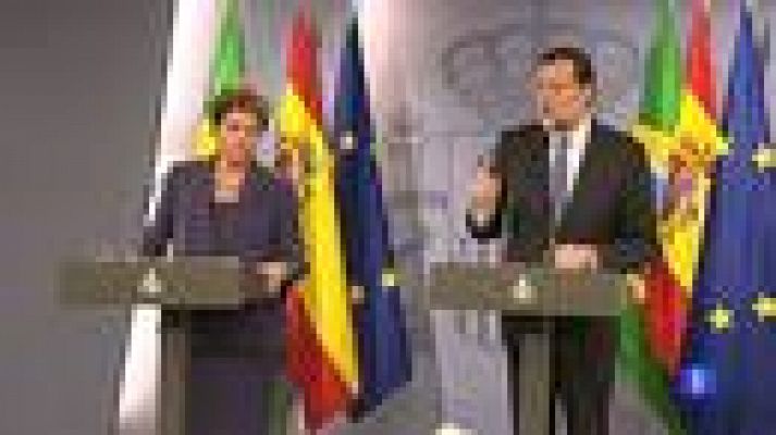 Telediario 1 - Rajoy: El problema es financiarse