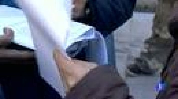 Telediario 1 - Paralización de desahucios