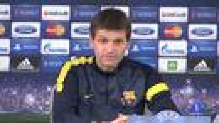 Telediario 1 - El Barça se aclimata a Moscú