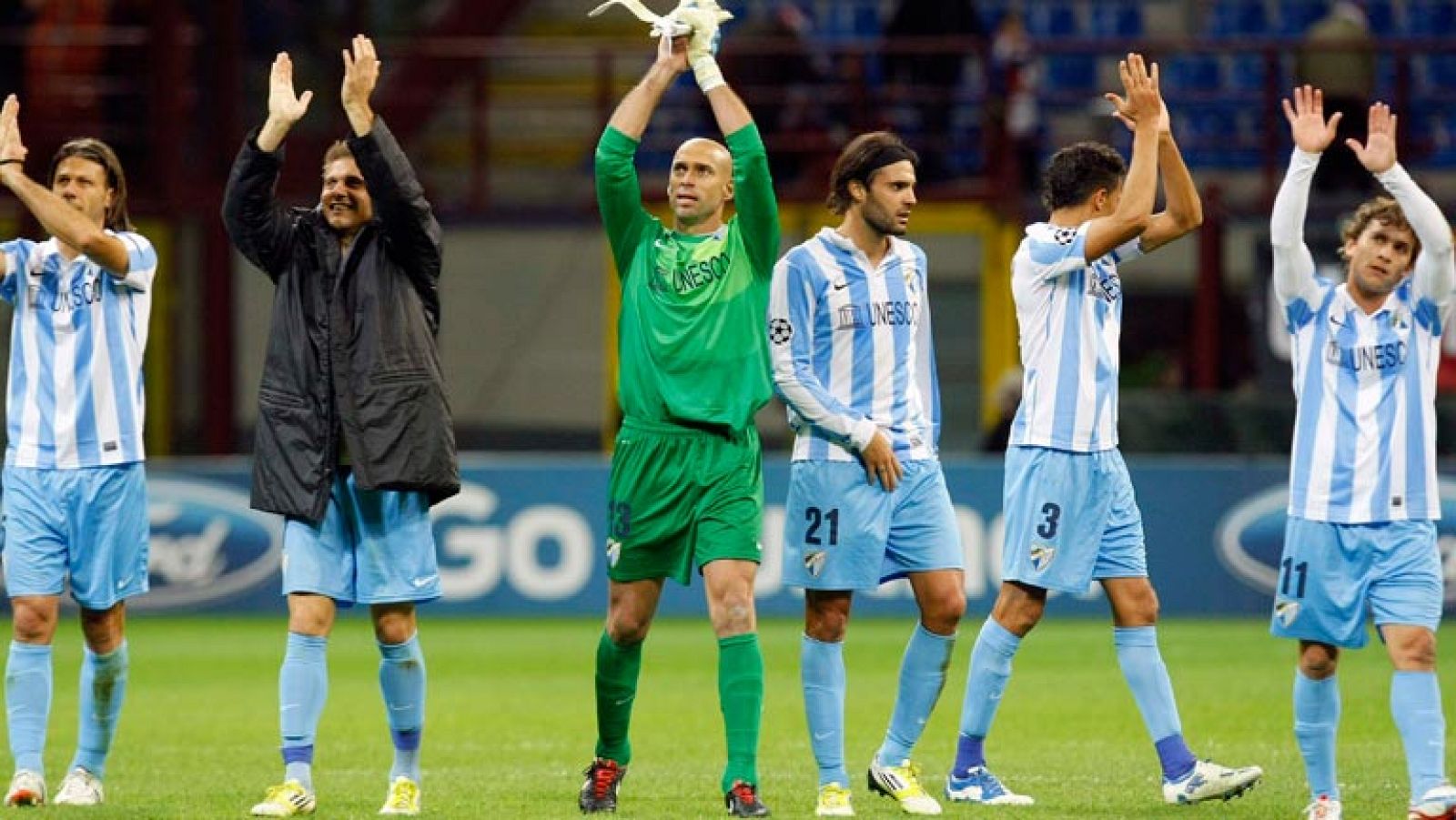 El Málaga, a asegurarse el liderato ante el Zenit