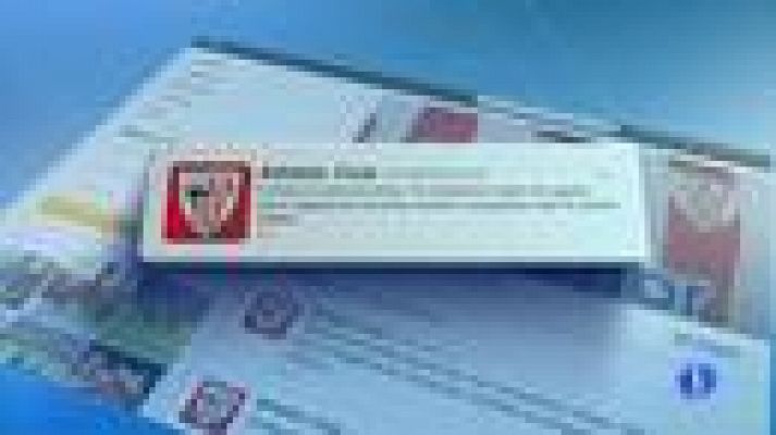 Telediario 1 - Llorente se niega a comparecer ante la prensa