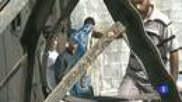 Telediario 1 - Familias destruidas en Gaza