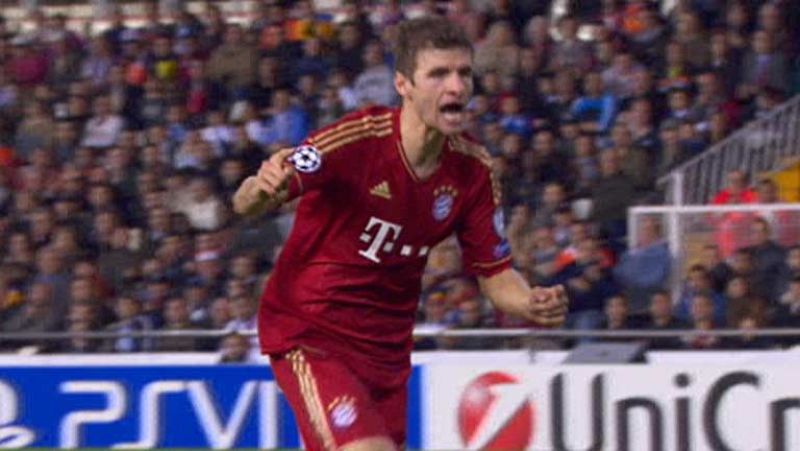 Müller empata el partido (1-1)