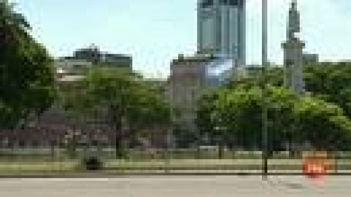 Telediario 1 - Huelga Argentina