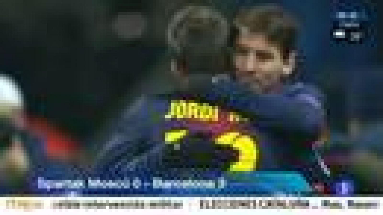 Telediario 1: El 'Torpedo' Messi acecha a Müller | RTVE Play