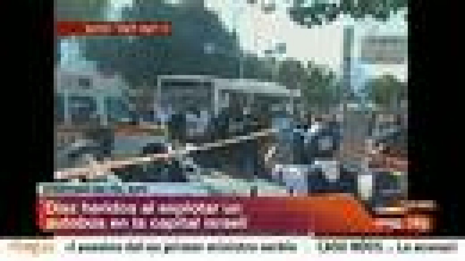 Una decena de heridos en una explosión en un autobús en Tel Aviv