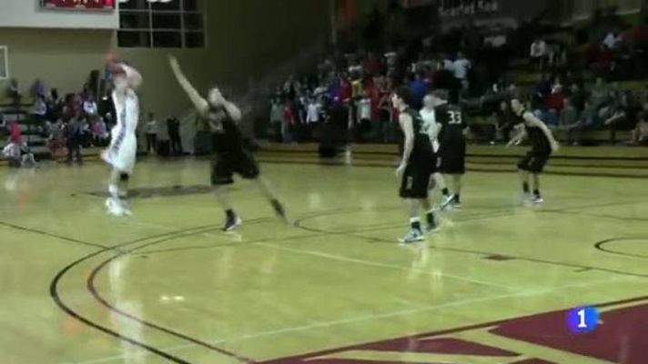 Telediario 1 - Un jugador de basket deslumbra anotando 138 puntos en un partido