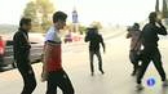 Telediario 1 - Suspendido el partido del Athletic en Israel