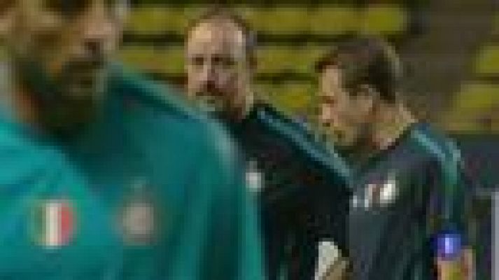 Telediario 1 - Rafa Benítez, nuevo entrenador del Chelsea