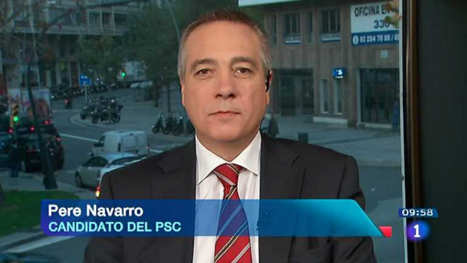 Los desayunos de TVE - Pere Navarro, candidato del PSC a la presidencia de la Generalitat de Cataluña