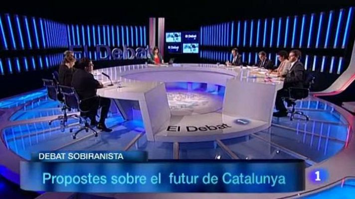El debat de La 1 - El Debat de la 1 - Debat a 7 de candidats pel 25N (2ª part) La sobirania