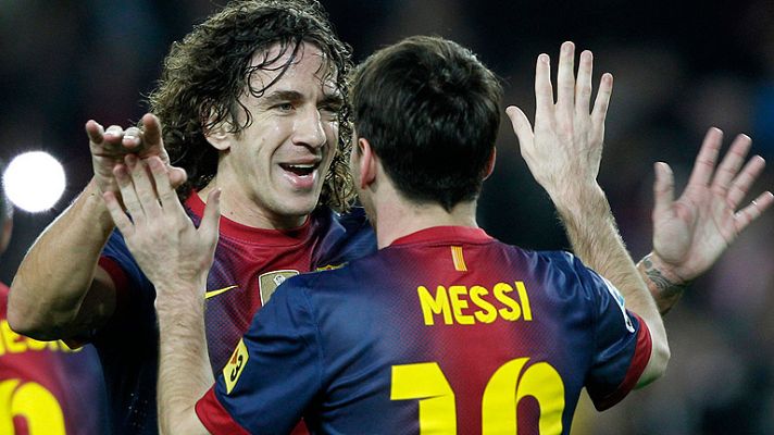 Telediario 1 - Puyol, Piqué, Alba y Ramos, candidatos al FIFPro