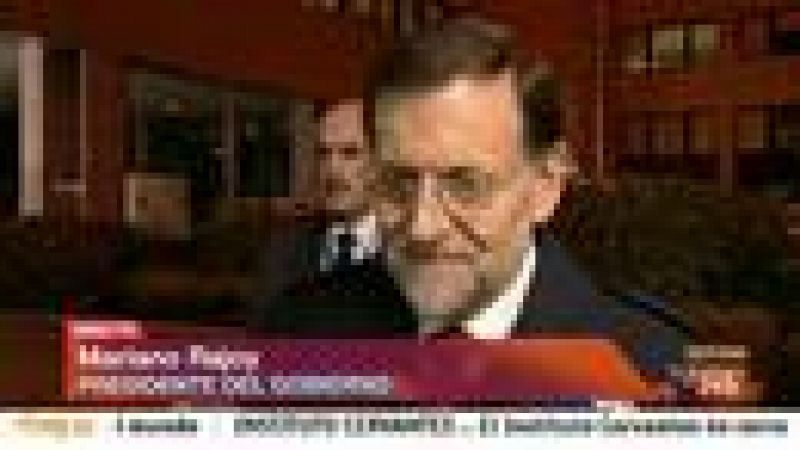 El presidente del Gobierno, Mariano Rajoy, ha respondido al president de la Generalitat, Artur Mas, que le acusa de estar detrás de las informaciones publicadas por El Mundo, a lo que ha dicho que es "lisa y llanamente una falsedad".