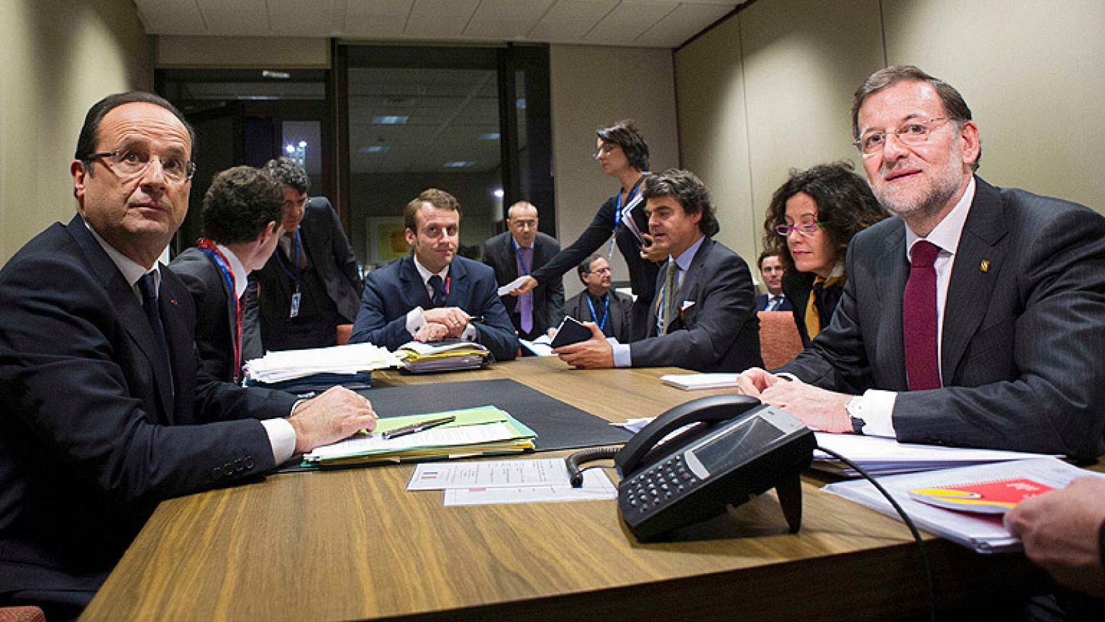 Telediario 1: Reuniones bilaterales de Rajoy  | RTVE Play