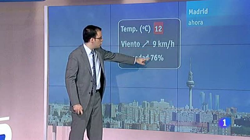 El tiempo en la Comunidad de Madrid - 23/11/12