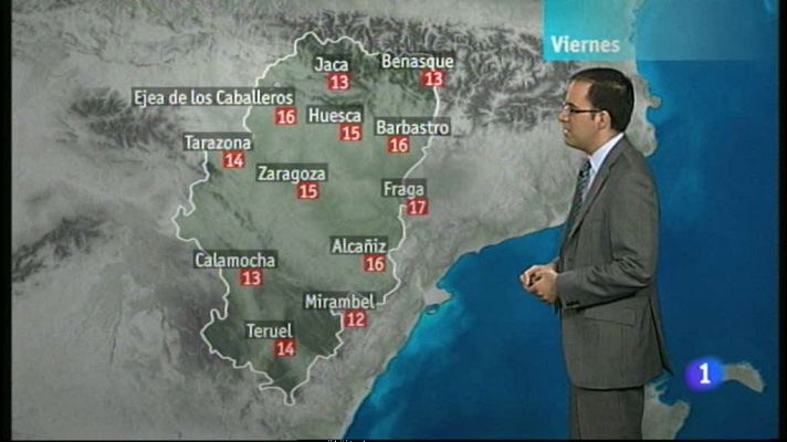 El tiempo en Aragón - 23/11/12