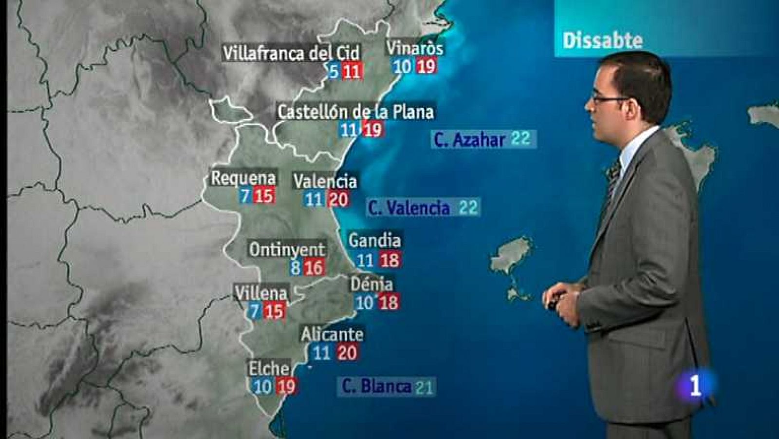 L'informatiu - Comunitat Valenciana: El tiempo en la Comunidad Valenciana - 23/11/12 | RTVE Play