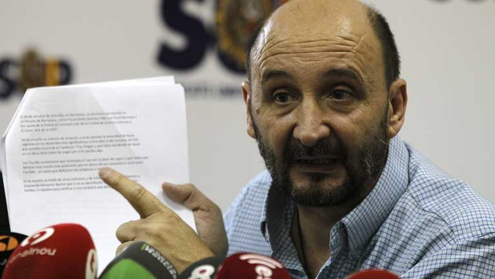 El SUP dice que el informe policial no cita a Mas