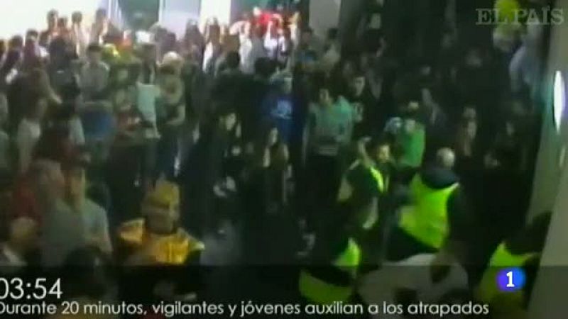 La policía analiza nuevas imágenes de la tragedia del Madrid Arena