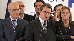 Mas pide ayuda para gobernar Cataluña, y para 'el proceso' soberanista