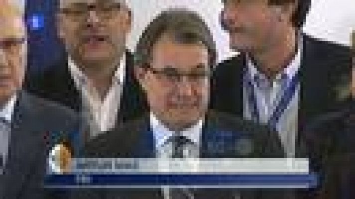  - Mas pide ayuda para gobernar Cataluña, y para 'el proceso' soberanista