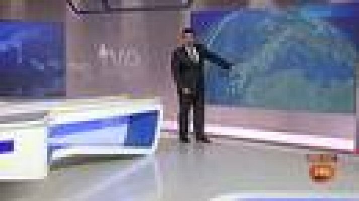 El tiempo - Lluvias en todo el país y nieve por encima de los mil metros en el norte