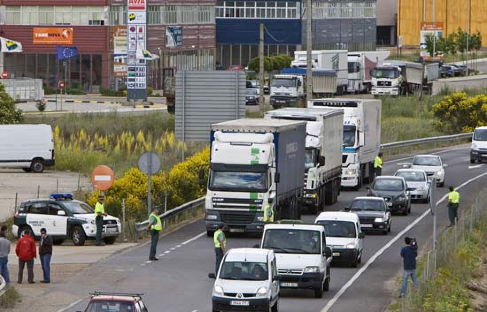 Acaba una semana de paro en el sector del transporte