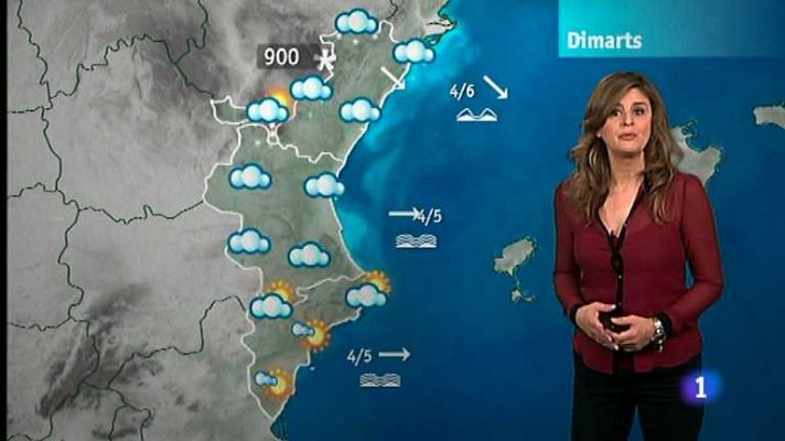 L'informatiu - Comunitat Valenciana - El tiempo en la Comunidad Valenciana - 26/11/12