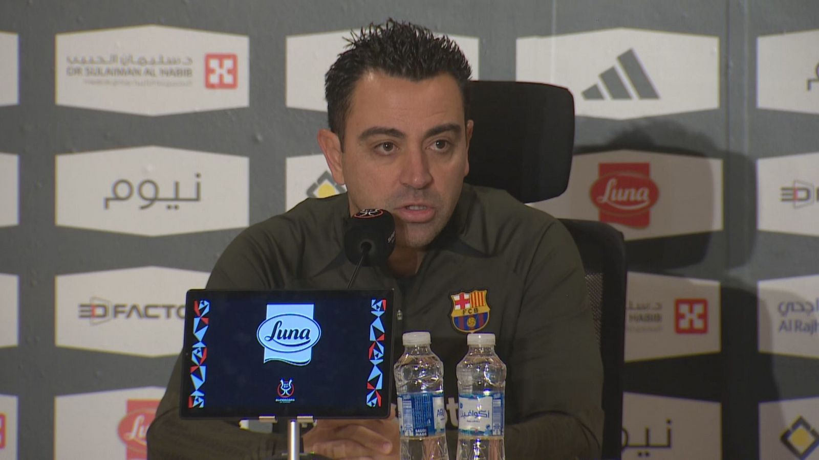 Xavi: "El Madrid es más fuerte cuando el Barça es más fuerte"