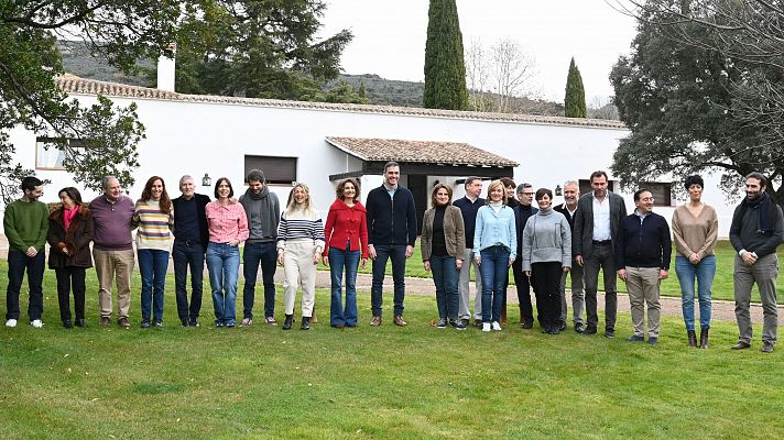 Telediario Fin de Semana - Sánchez reúne a su Gobierno en Quintos de Mora