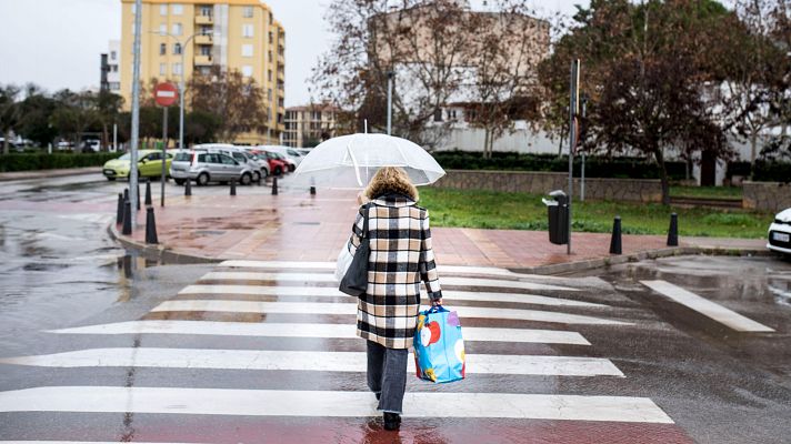 Precipitaciones débiles en la mitad noroeste y aumento de las temperaturas mínimas