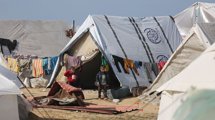 Telediario Fin de Semana - La guerra en Gaza cumple 100 días con cerca de 24.000 muertos