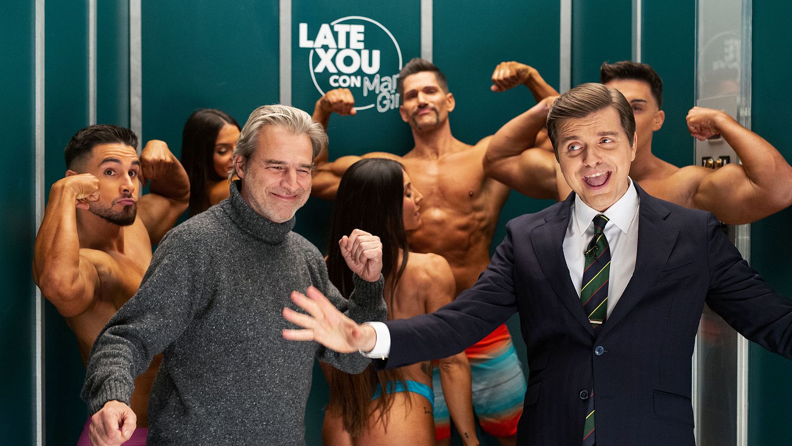 En el ascensor del Late Xou con Alberto San Juan - VER AHORA - Late Xou con Marc Giró | Ver