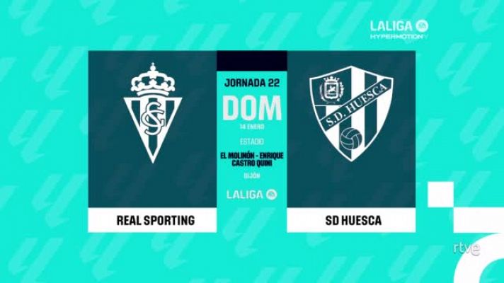 Sporting - Huesca: resumen partido  22ª jornada Liga | Segunda