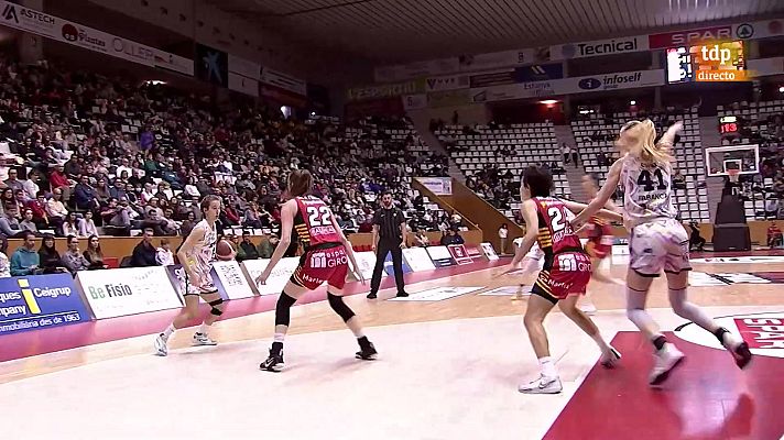 Baloncesto - Liga Endesa femenina. 17ª jornada: Spar Girona - Durán Maquinaria Ensino de Lugo - ver ahora